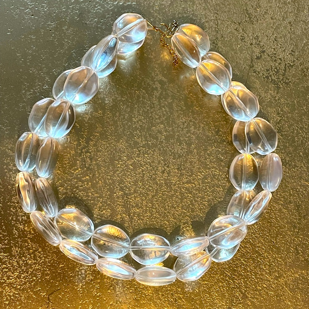Double strand necklace